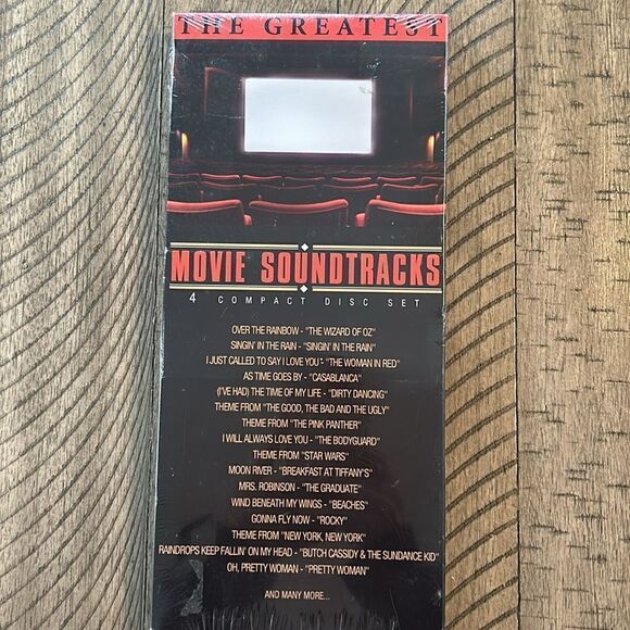 The Greatest Movie π¦ π₯ πΏ Soundtracks π΅ πΆ 4 CD Disc Setβπ in box π¦ sealed - Picture 3 of 17